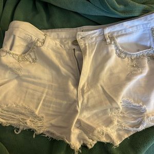 Rue 21 Fringe Shorts